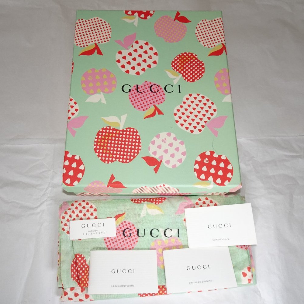 Gucci Les Pommes Padlock Mini Bag Apple 652683 - Picture 12 of 14